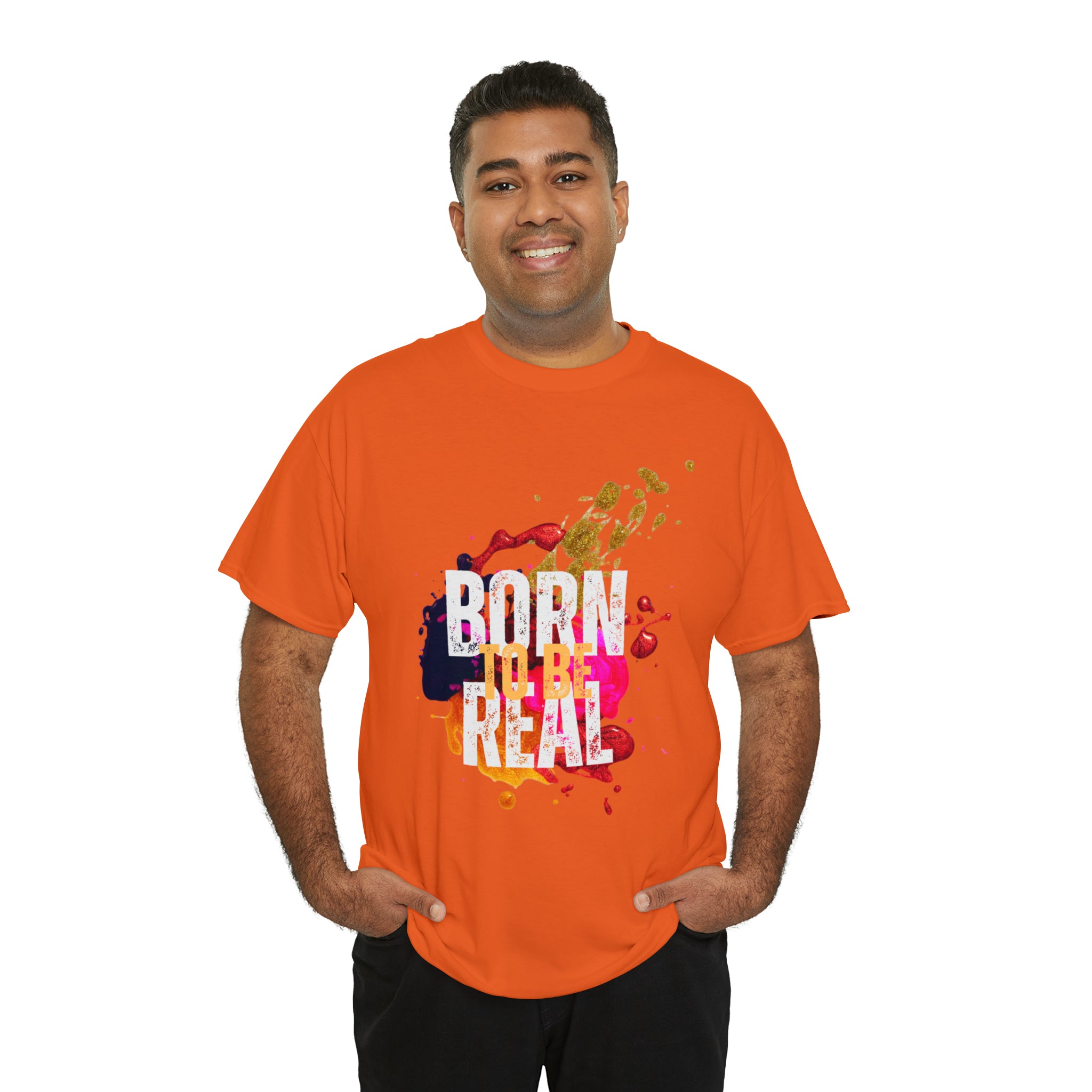 Born To Be Real  | Genuine Spirit Unisex Statement Tee