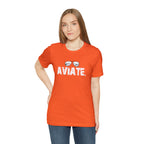 Airplane Pilot Aviate Glasses Shirt | Aviation T-Shirt
