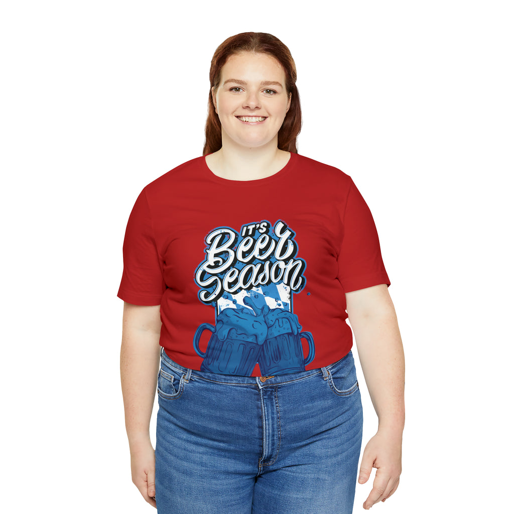 Beer Season Blue Shirt | Drink Beer Unisex T-Shirt
