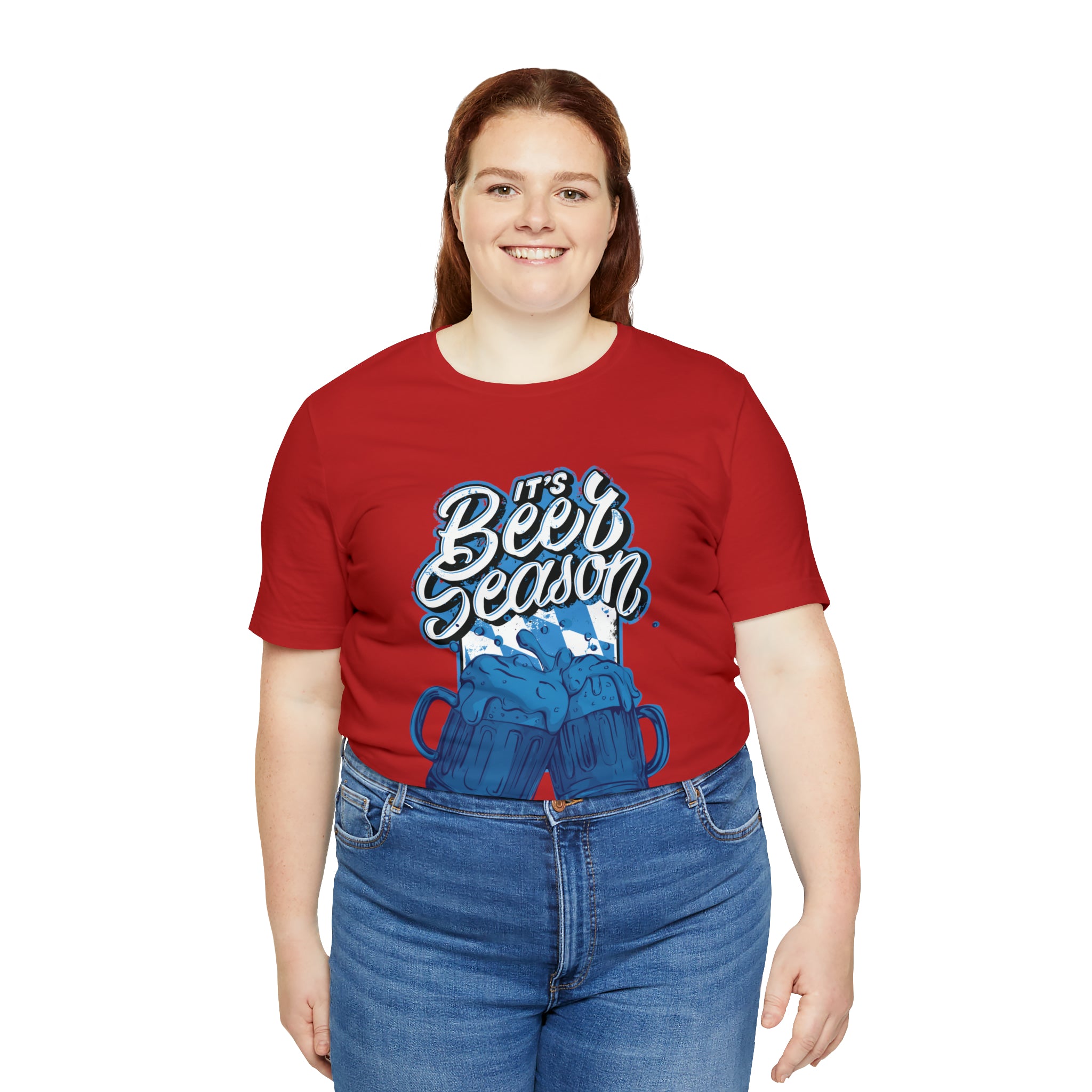 Beer Season Blue Shirt | Drink Beer Unisex T-Shirt