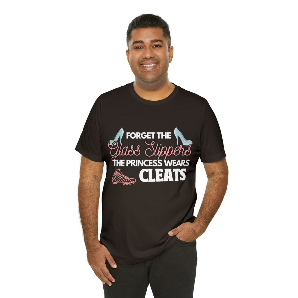 Soccer Princess Wears Cleats Shirt | Soccer Girl Women T-Shirt