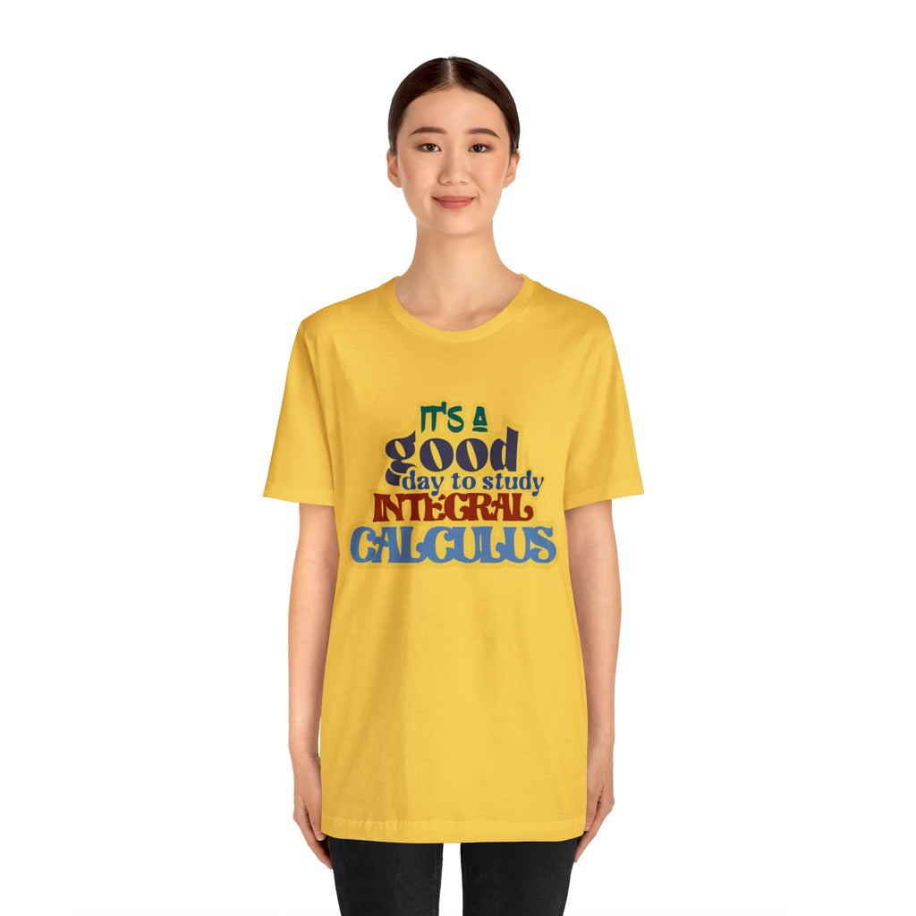 It's a Good Day to Study Integral Calculus | School Unisex T-Shirt