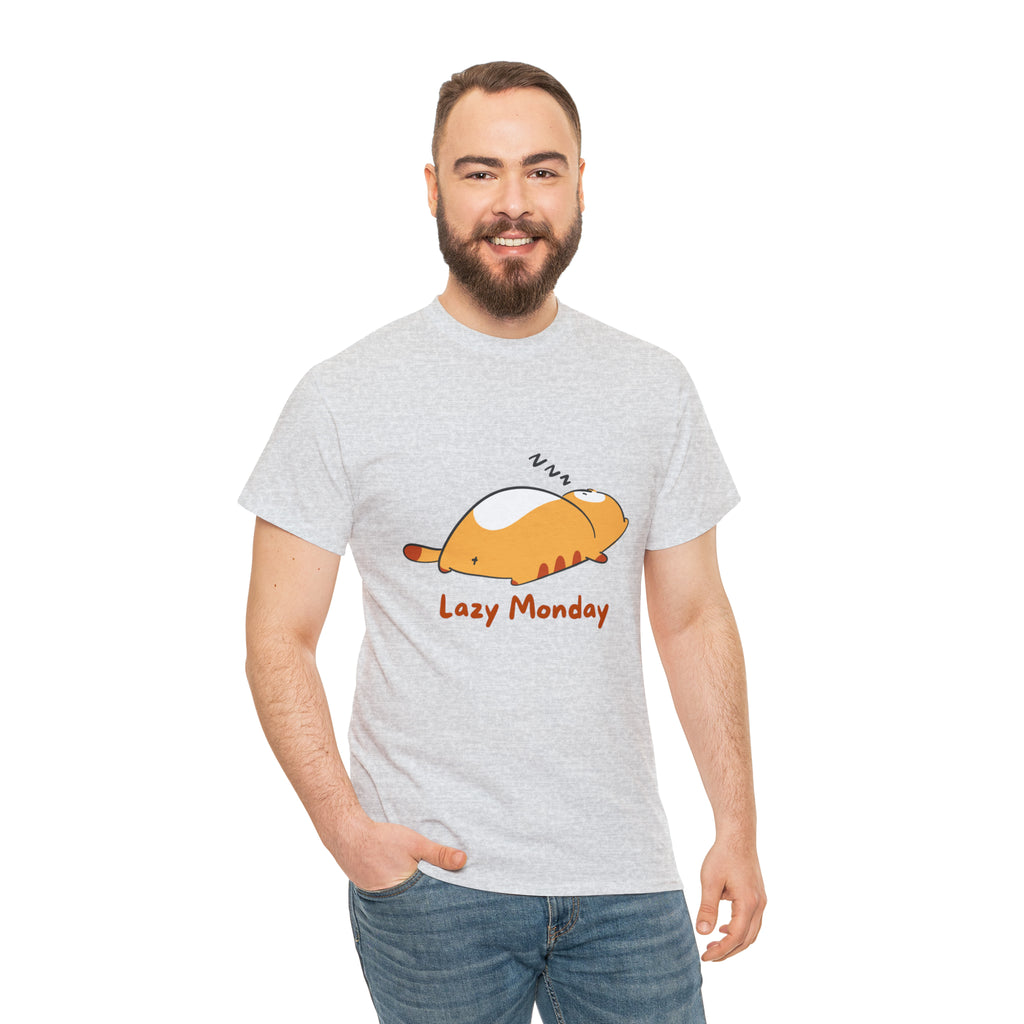Lazy Monday Shirt | Cat Lover T-Shirt