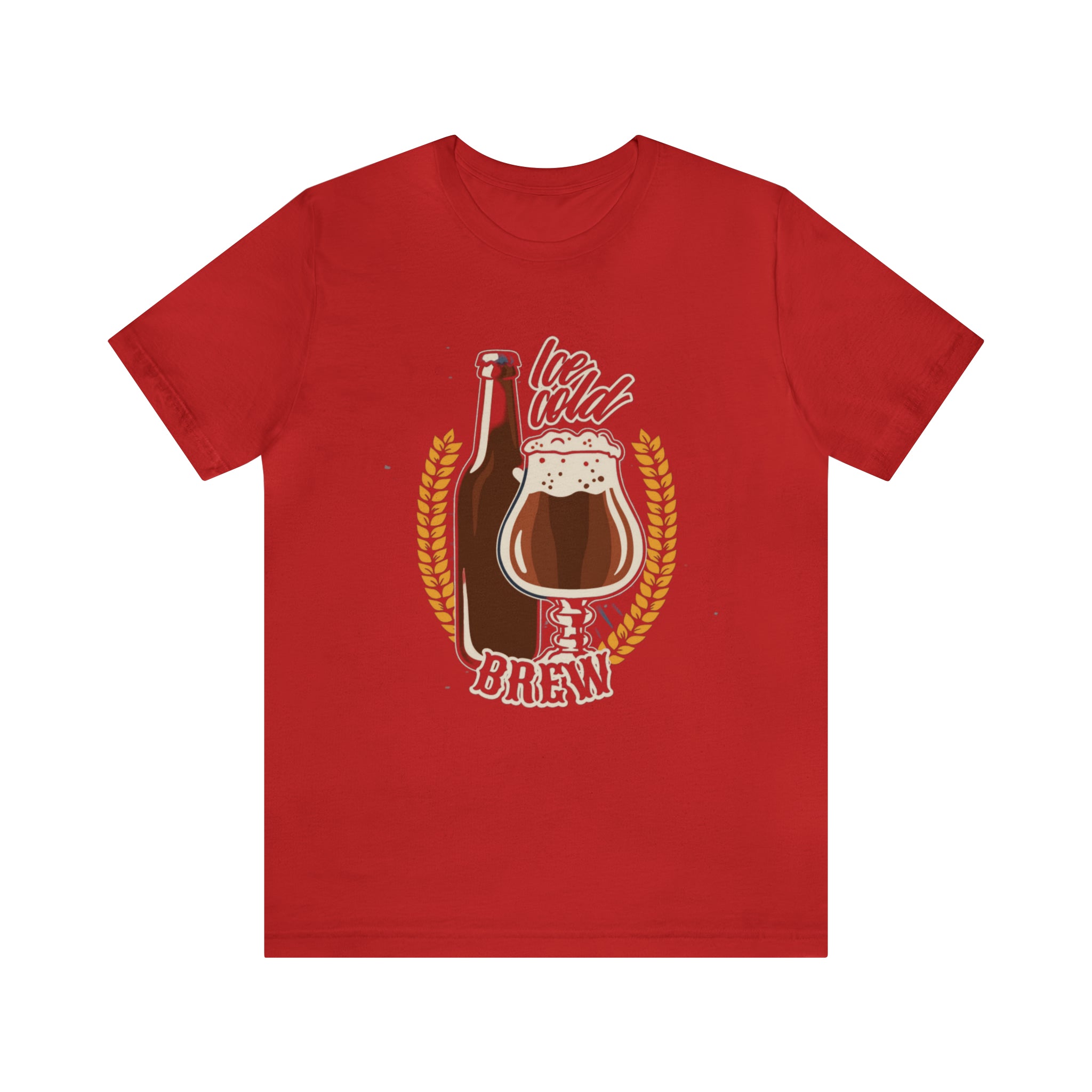 Ice Cold Brew Beer Shirt | Drink Beer Unisex T-Shirt