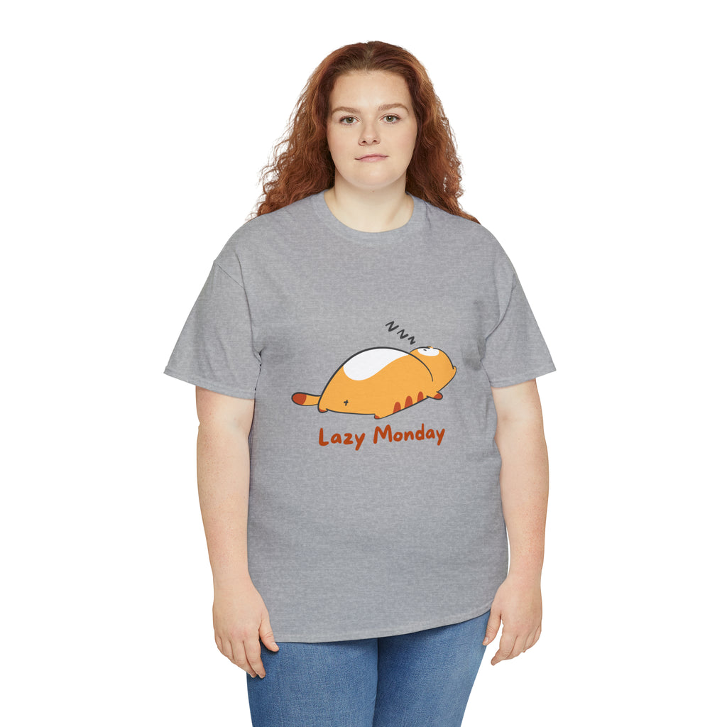 Lazy Monday Shirt | Cat Lover T-Shirt