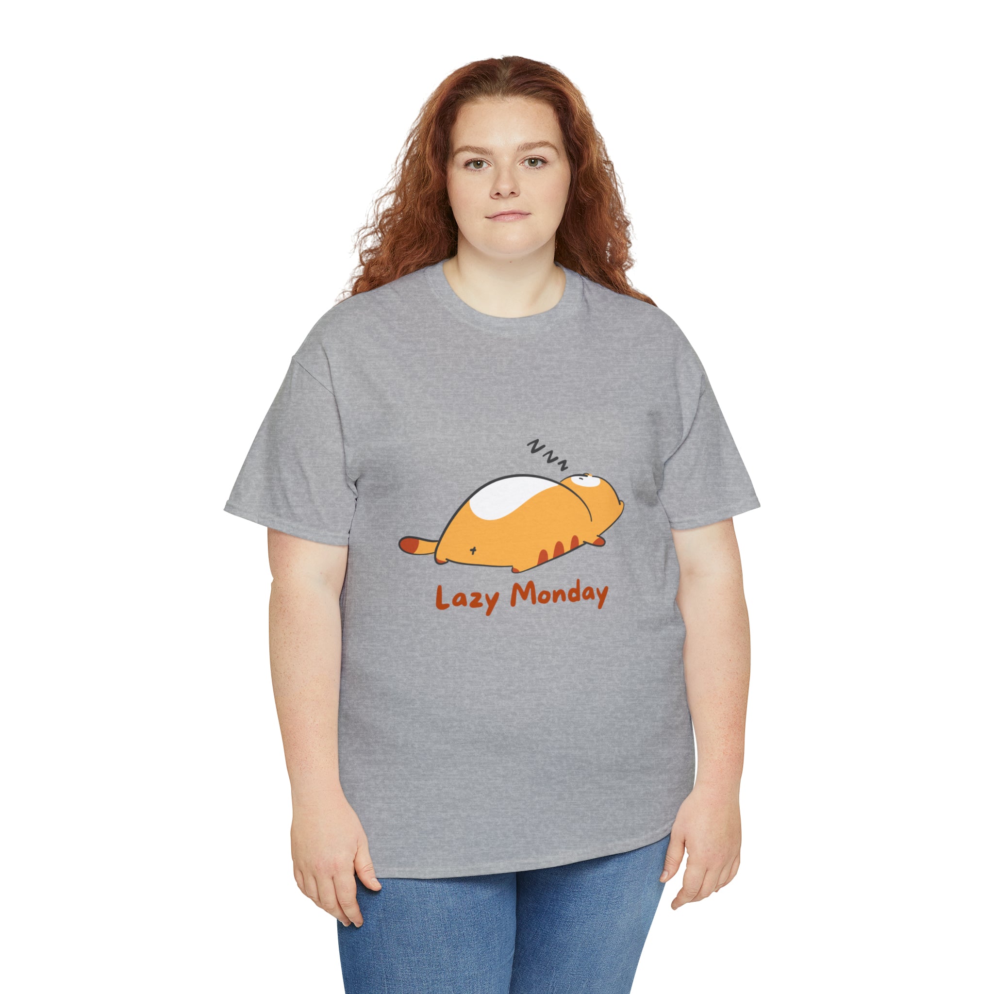 Lazy Monday Shirt | Cat Lover T-Shirt