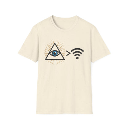 Third Eye Is Greater than WiFi Softstyle T-Shirt