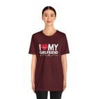 I Love My Girlfriend Shirt | Couple Love T-Shirt, Pair Girlfriend Boyfriend Matching Shirt