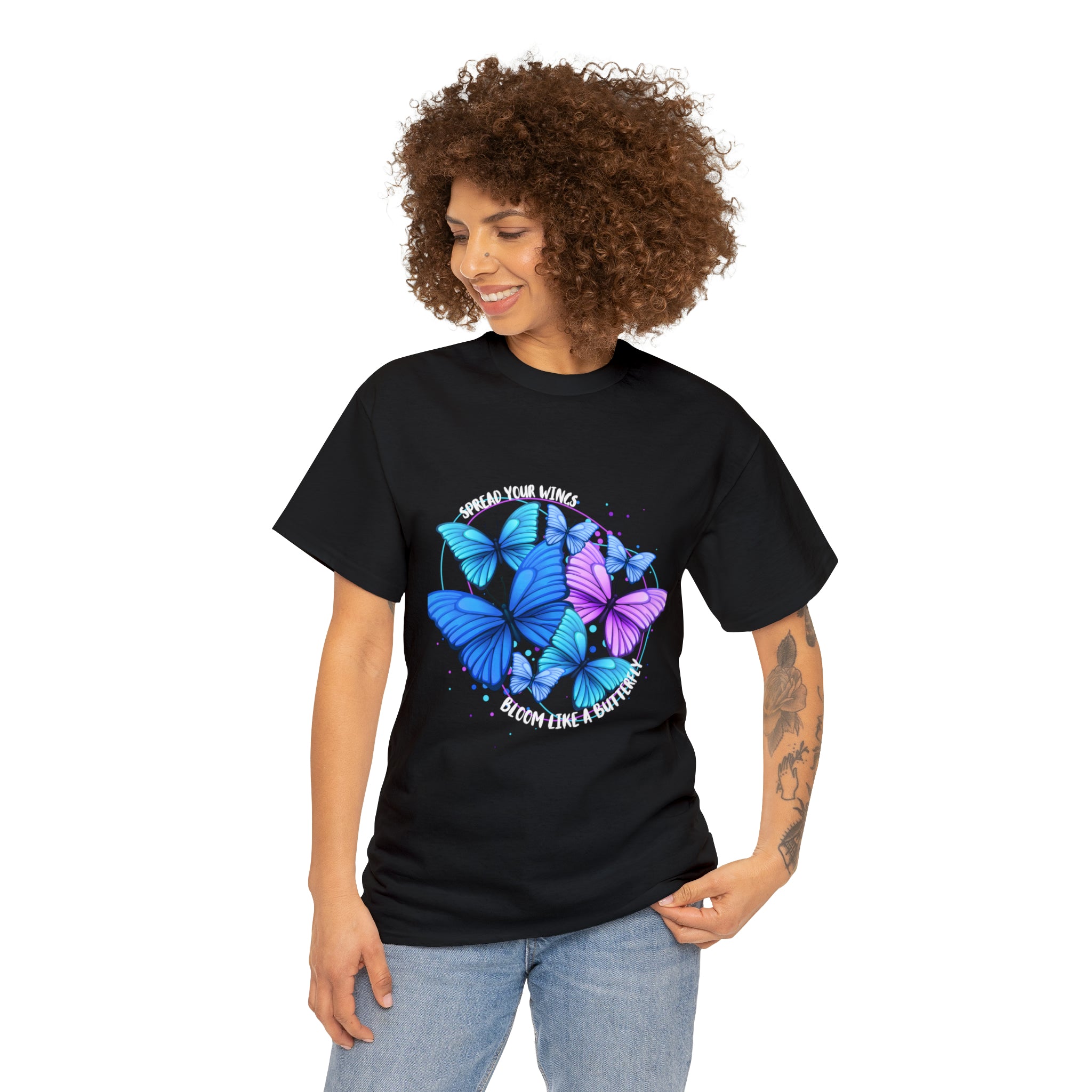 Spread Your Wings Bloom Like A Butterfly | Metamorphosis in Motion Tee