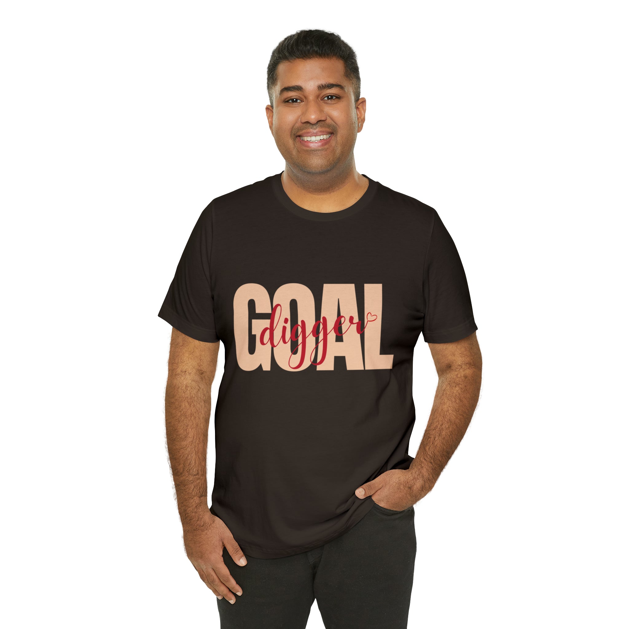 Goal Digger Shirt | Minimalist Statement Unisex T-Shirt