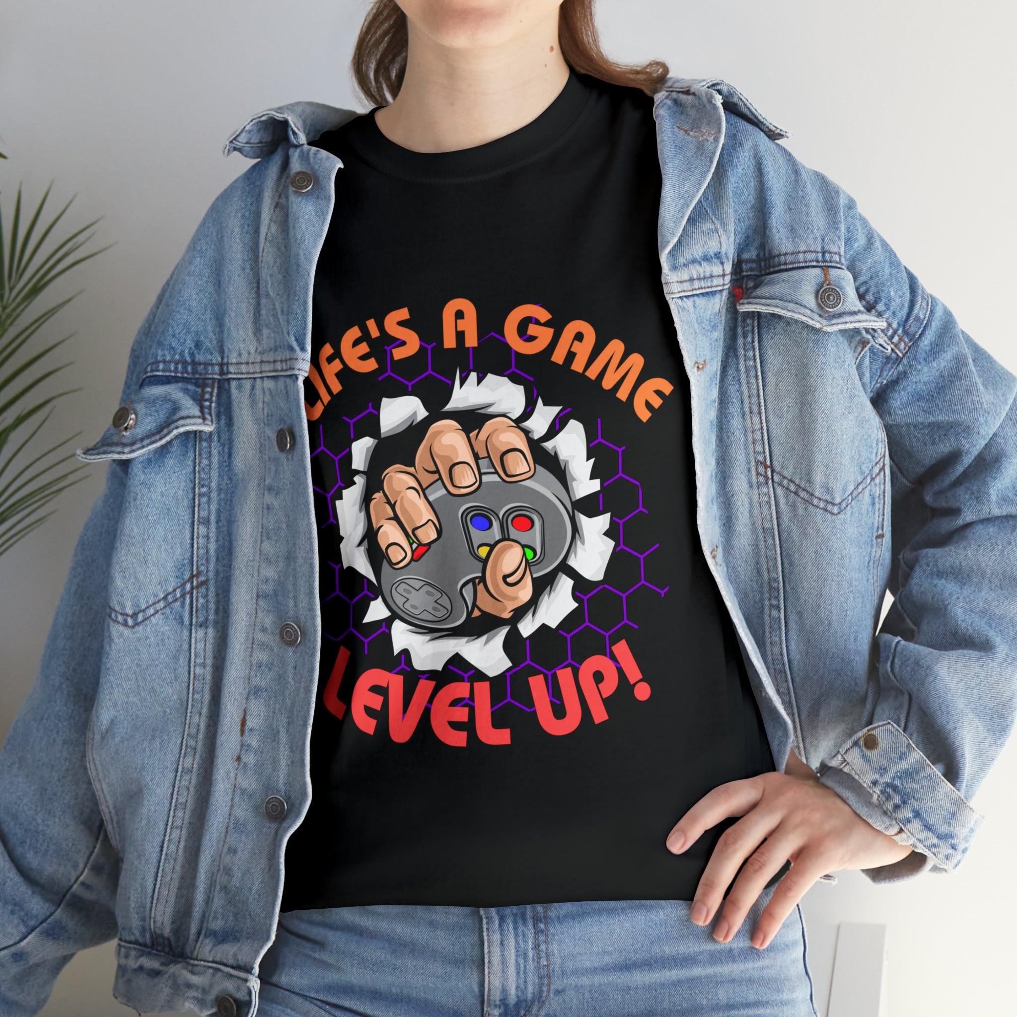 Life's A Game Shirt | Gamer's Unisex T-shirt
