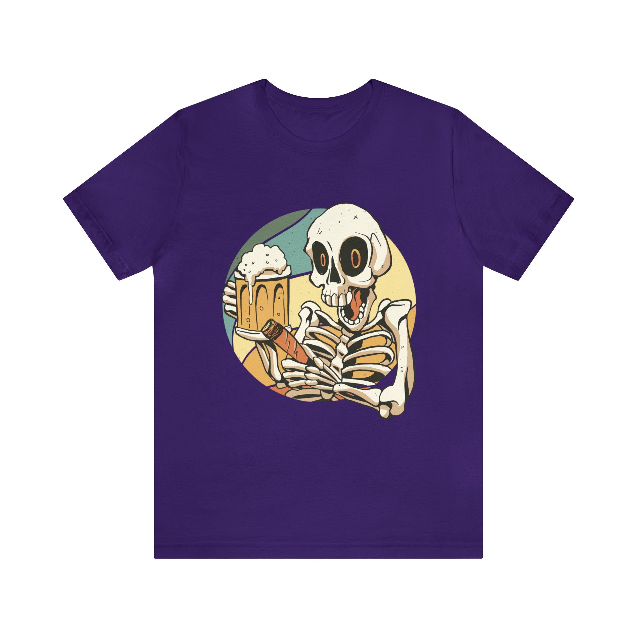Skeleton Beer Shirt | Drink Beer Unisex T-Shirt