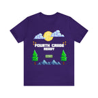 Fourth Grade Ready Pixel Shirt | Minecraft Unisex T-Shirt