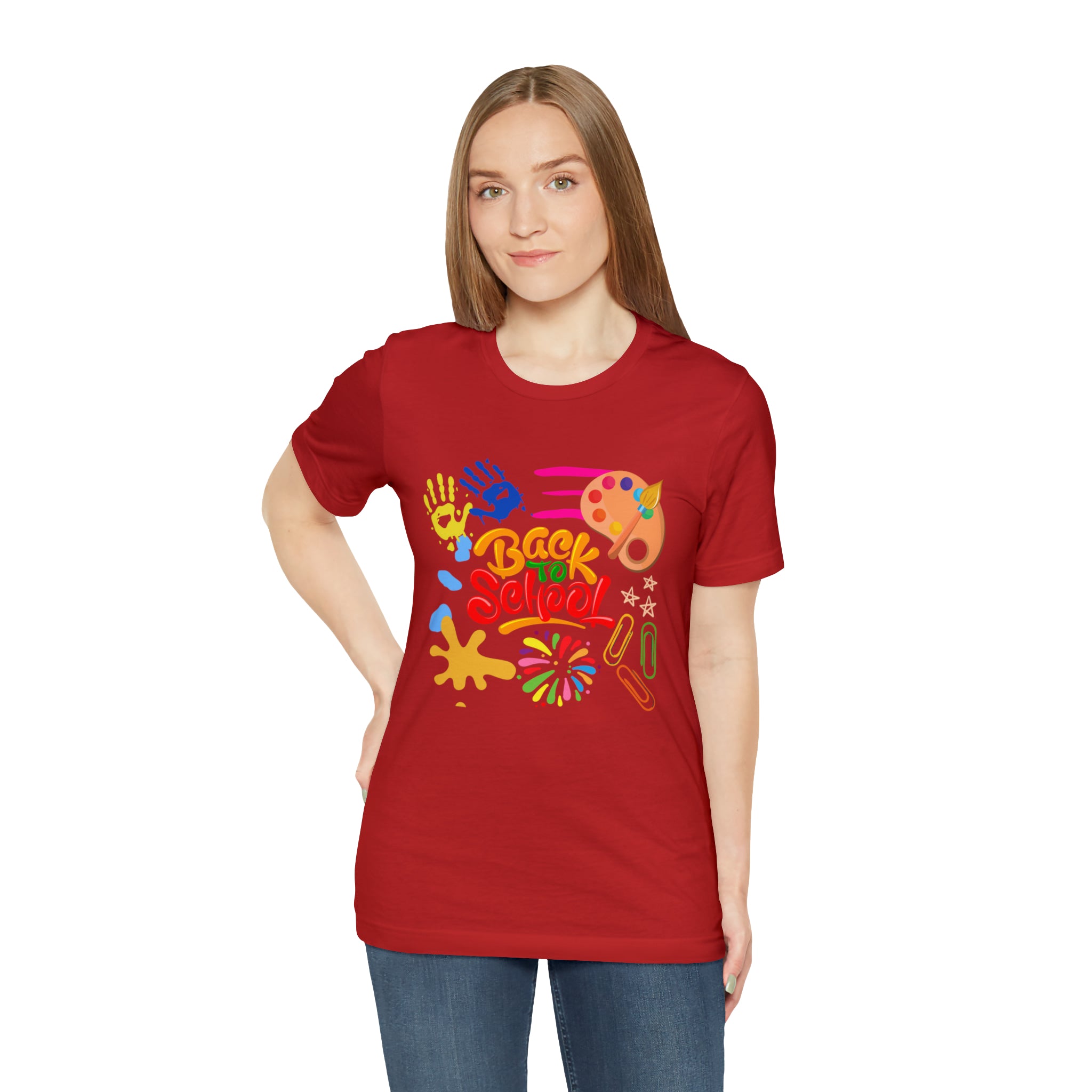 Back to School Colorful Shirt | Back to School Unisex T-Shirt