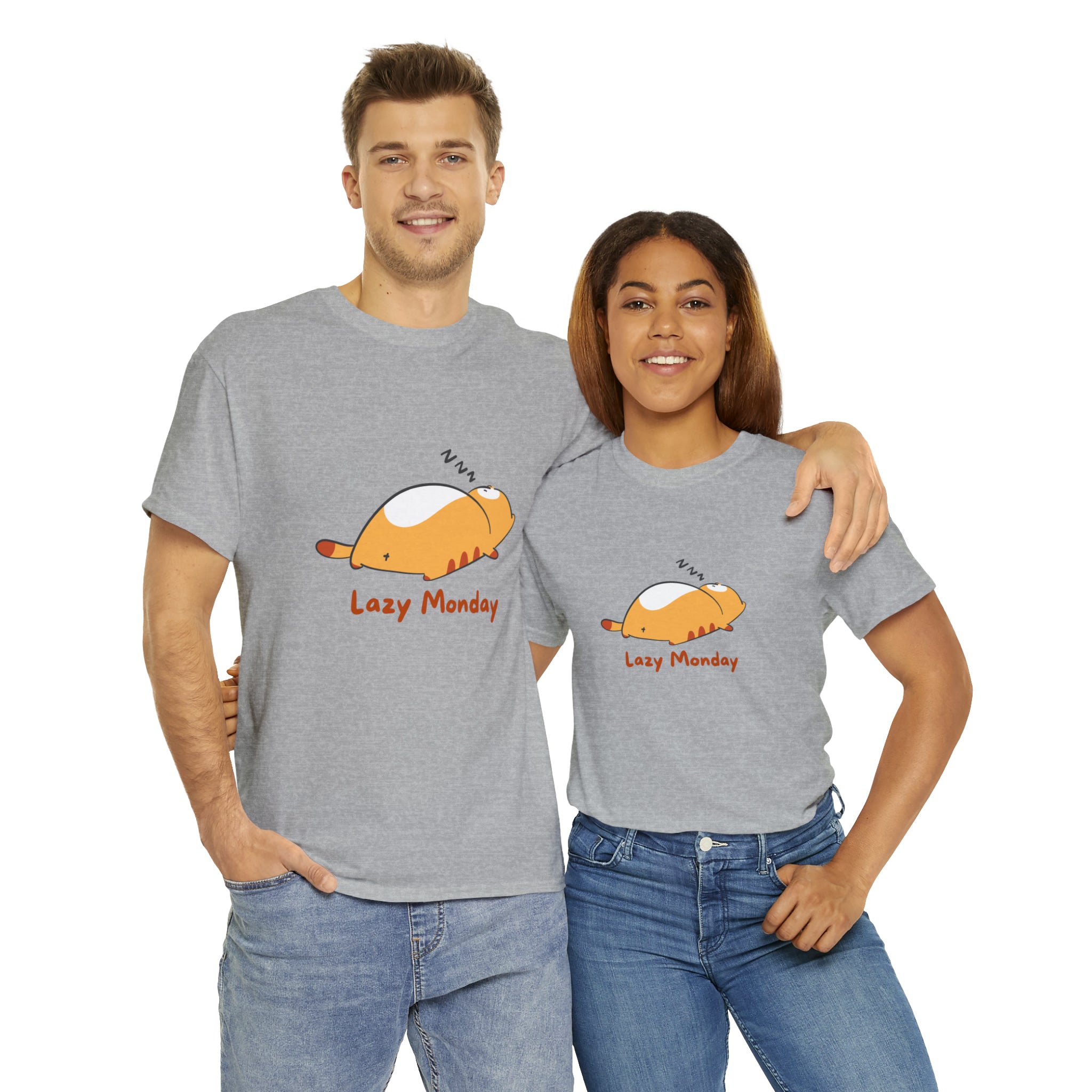 Lazy Monday Shirt | Cat Lover T-Shirt