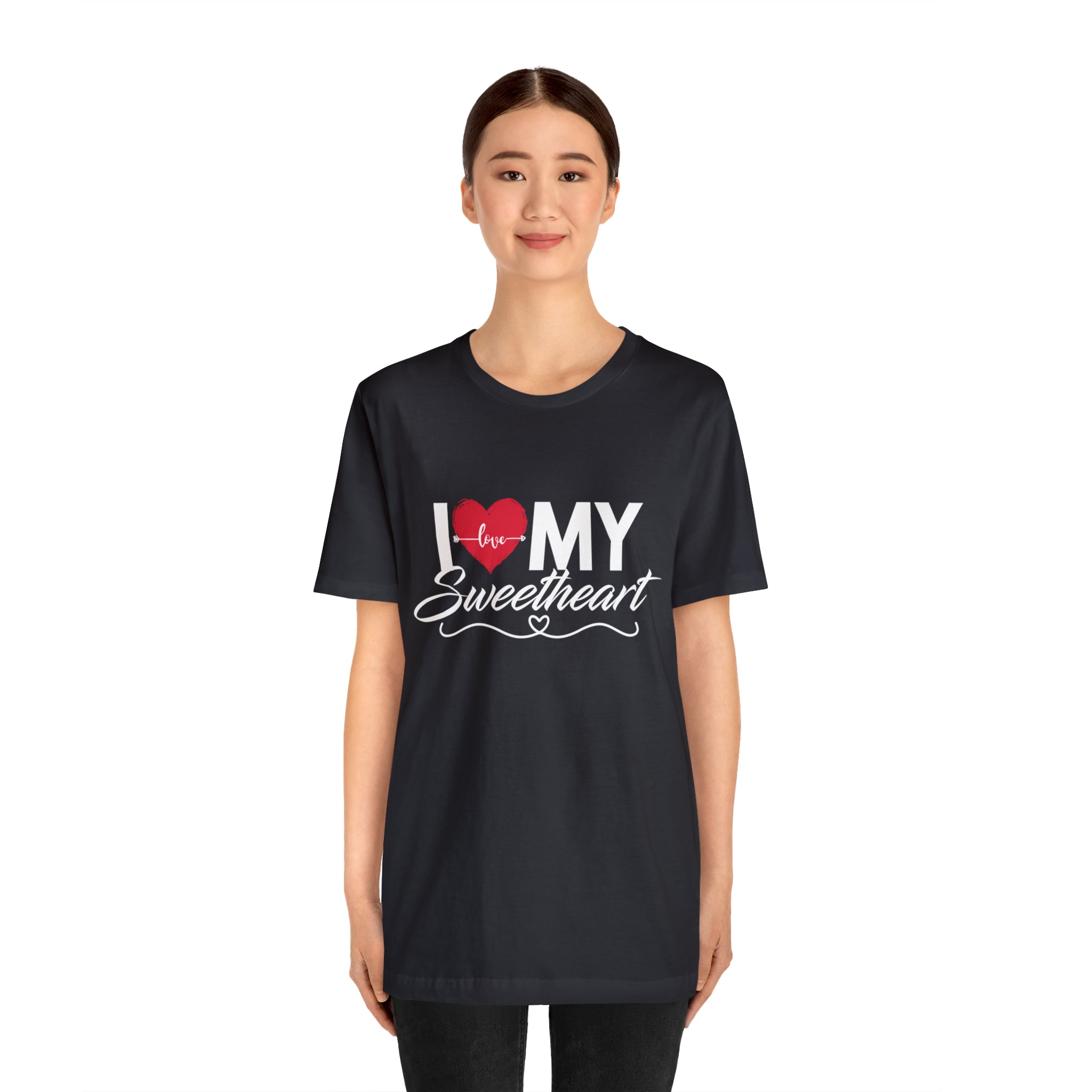 I Love My Sweetheart Shirt | Couple Love T-Shirt, Pair Girlfriend Boyfriend Matching Shirt