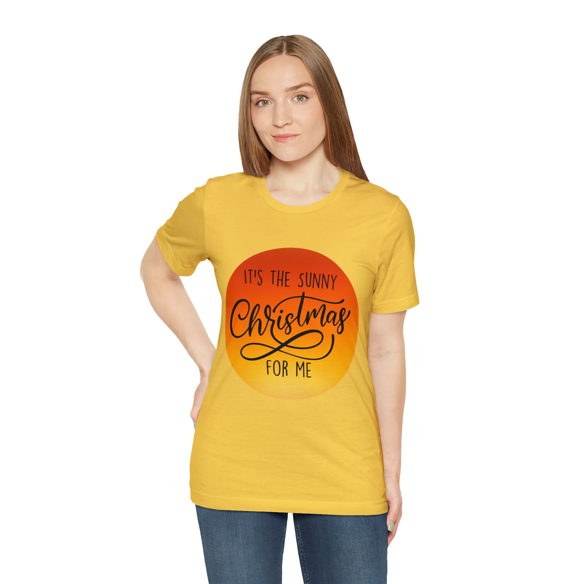 Christmas in July Orange Shirt | Christmas in July Statement T-Shirt