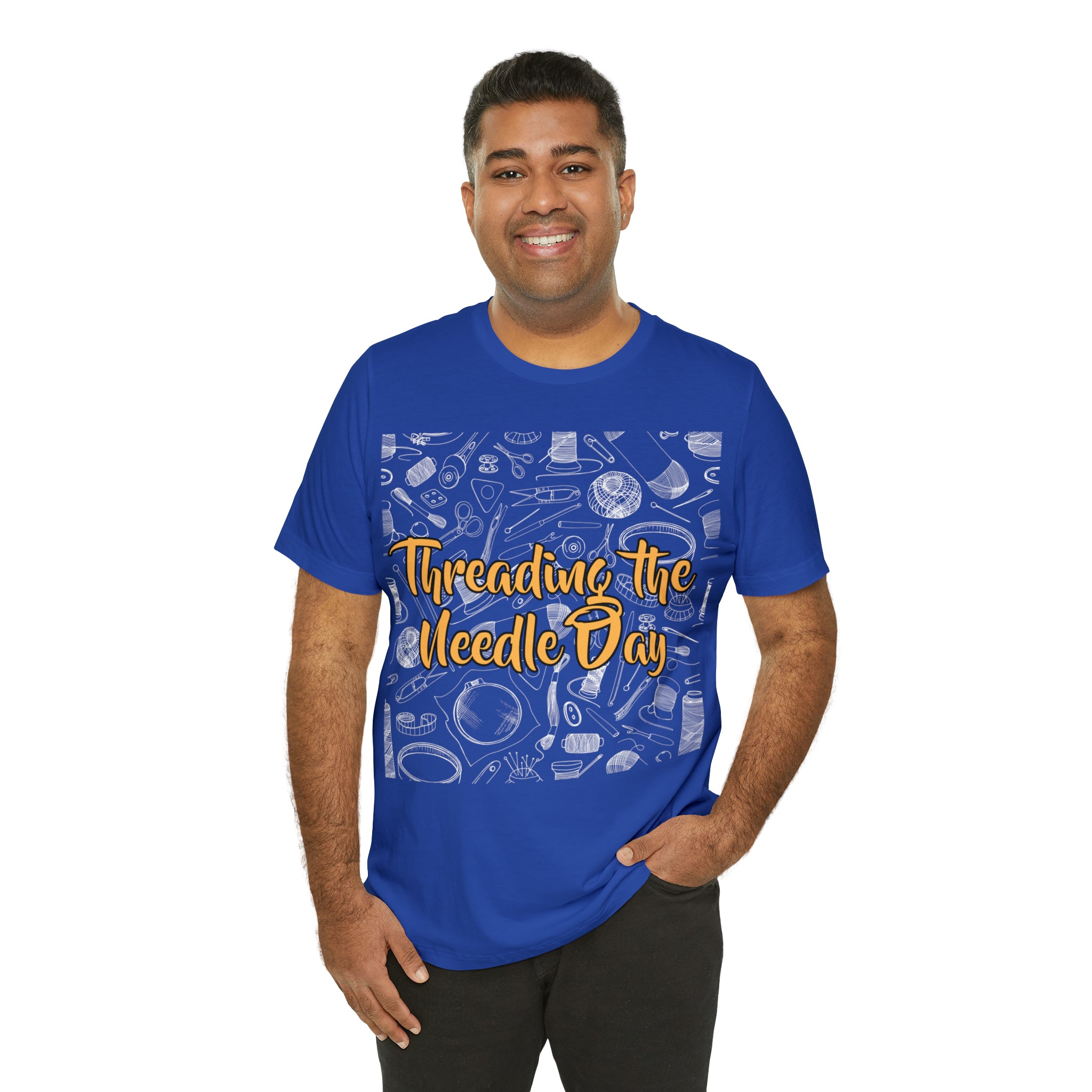 Threading the Needle Day Shirt | Tailor Sewing Unisex T-Shirt