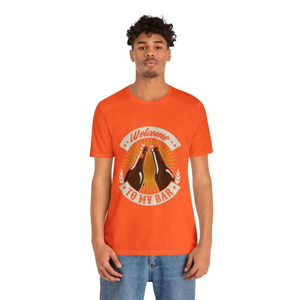 Welcome to my Bar Beer Shirt | Drink Beer Unisex T-Shirt