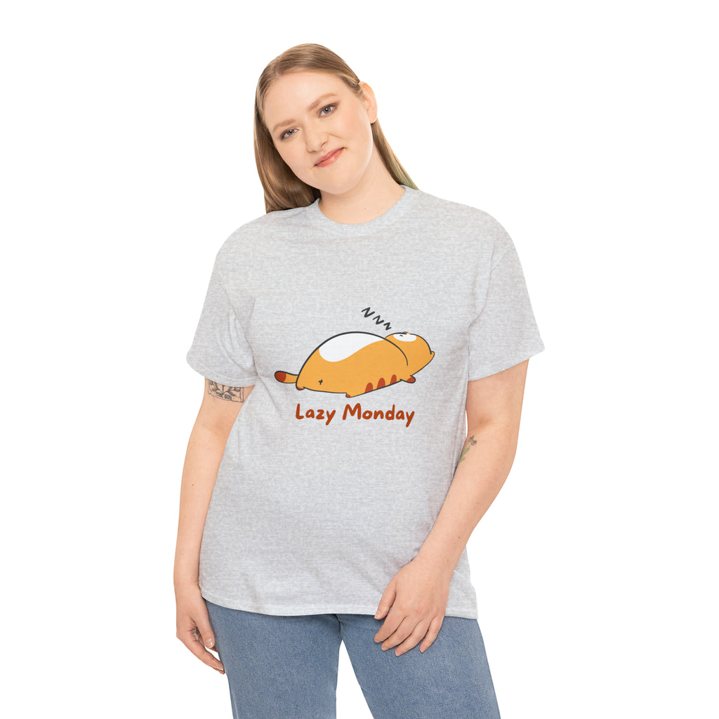 Lazy Monday Shirt | Cat Lover T-Shirt