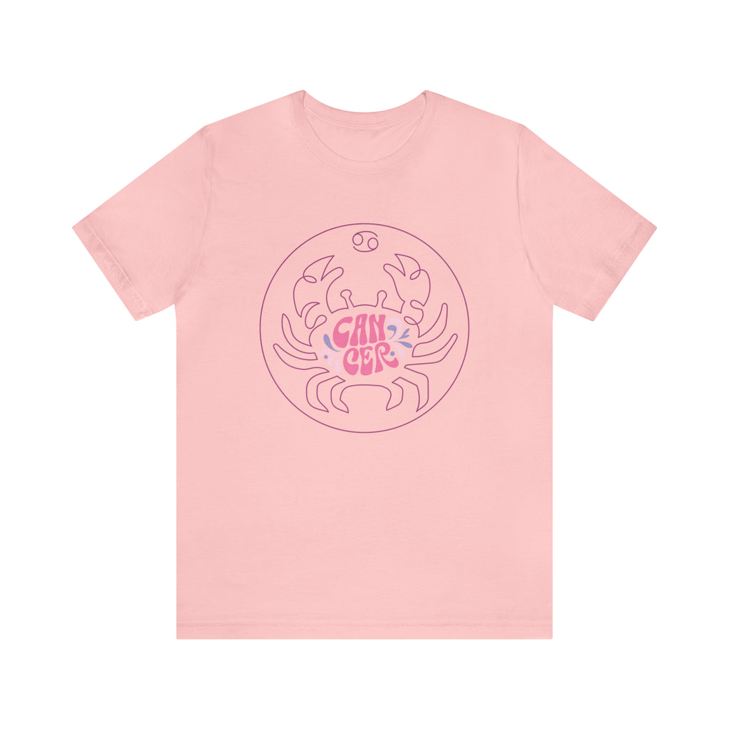 Cancer Crab Zodiac Graphics Shirt | Zodiac Sign Statement T-Shirt