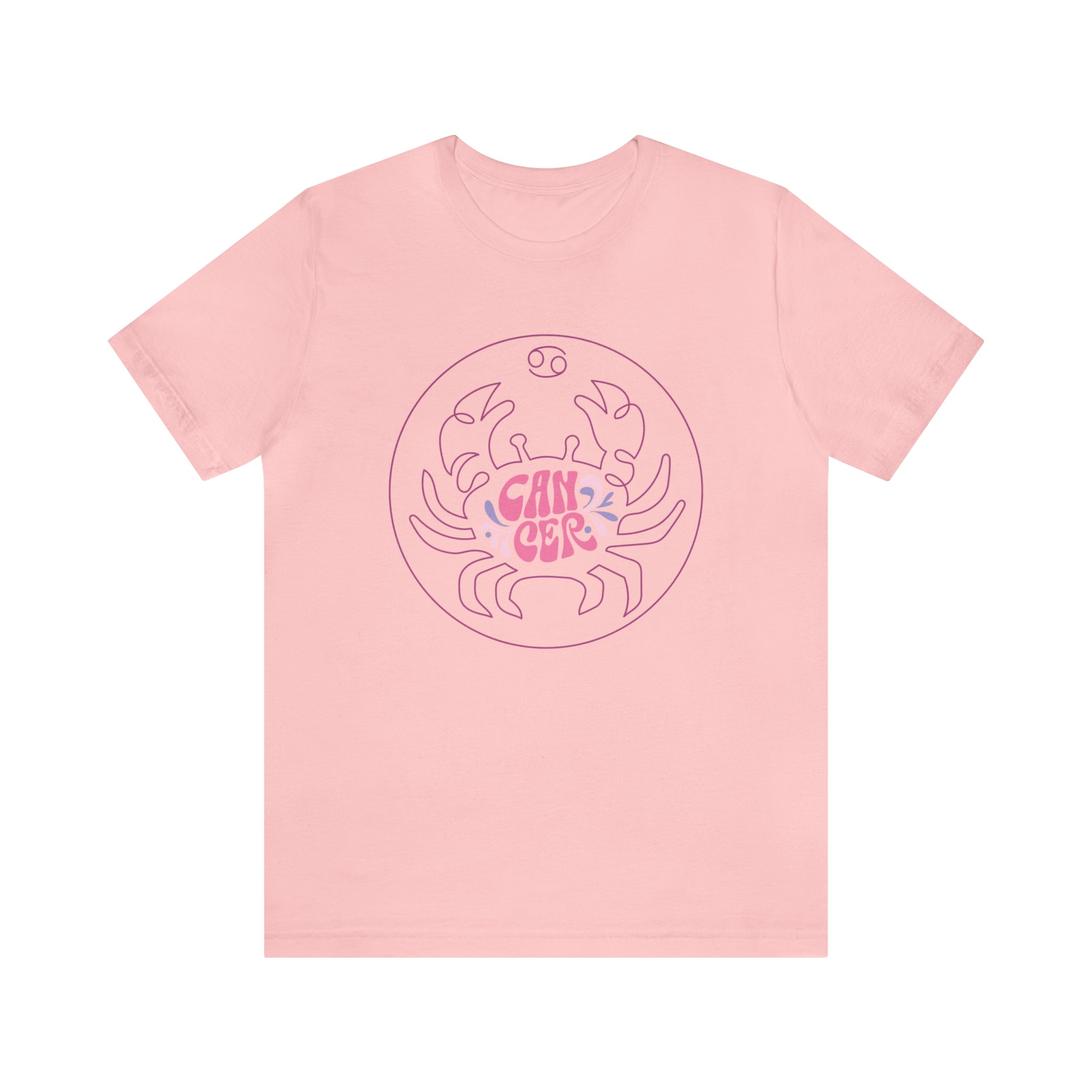 Cancer Crab Zodiac Graphics Shirt | Zodiac Sign Statement T-Shirt