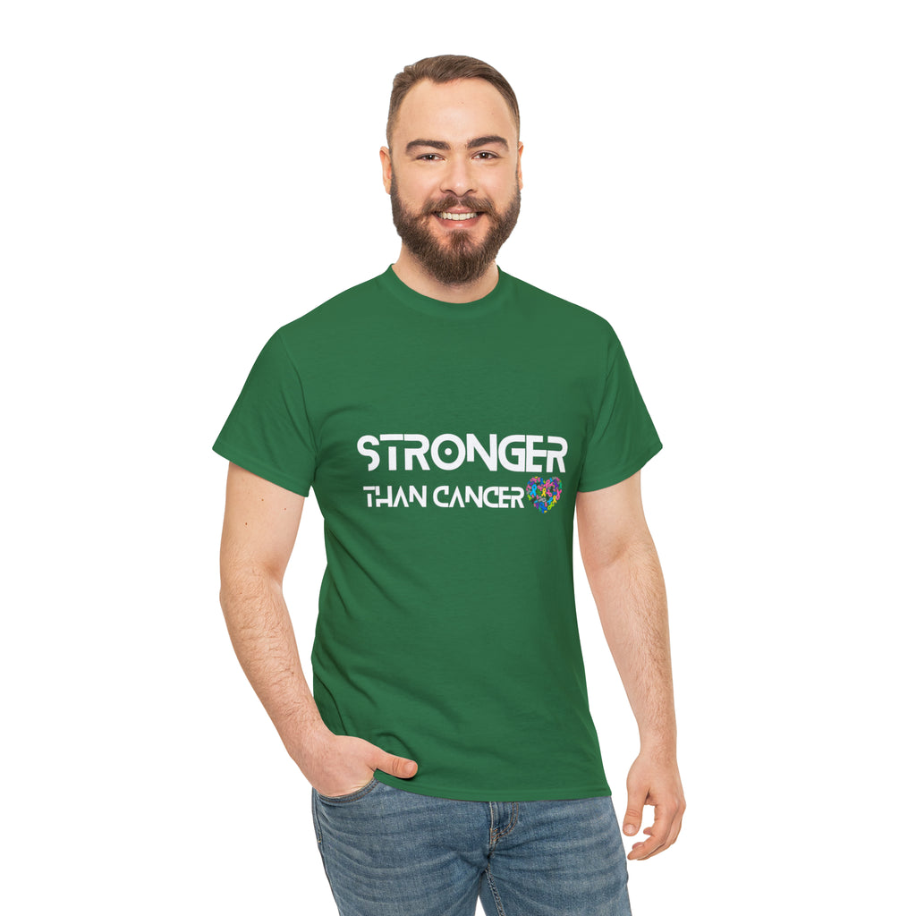 Stronger Than Cancer Shirt | Cancer Warrior Support Unisex T-Shirt