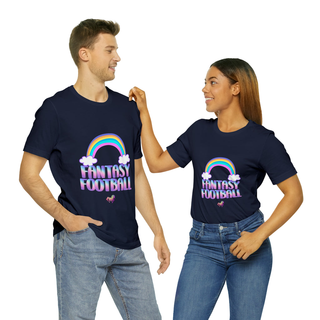 Cute Fantasy Football Shirt | Pink Cute Fantasy Football Unisex T-Shirt