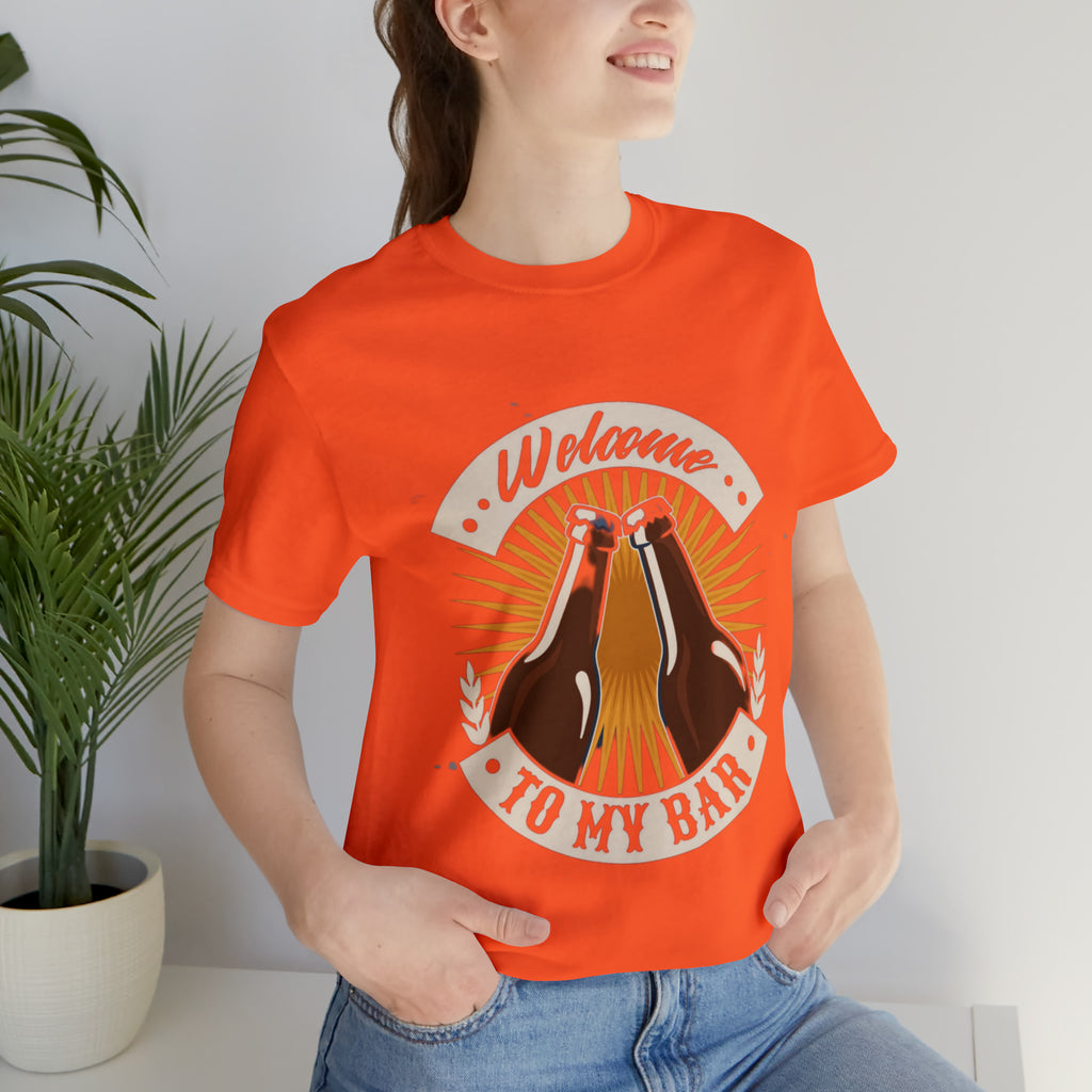 Welcome to my Bar Beer Shirt | Drink Beer Unisex T-Shirt
