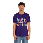 Hello Kindergarten School Shirt | First day of School Unisex T-Shirt