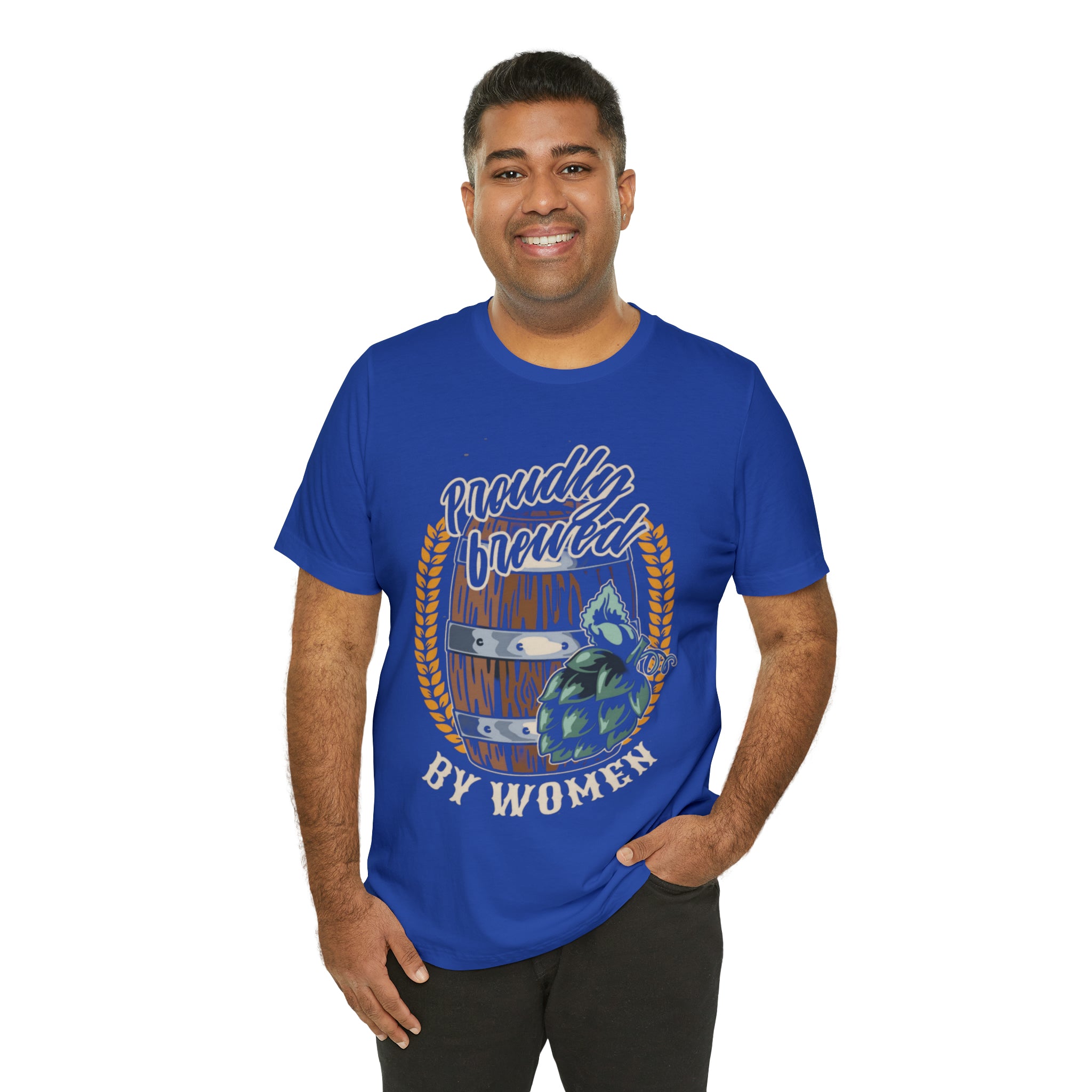 Brewed by Women Beer Shirt | Drink Beer Unisex T-Shirt