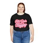 Slaying in Fifth Grade Shirt | Pink School Unisex T-Shirt