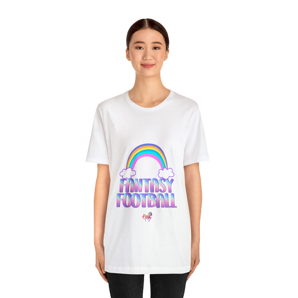 Cute Fantasy Football Shirt | Pink Cute Fantasy Football Unisex T-Shirt