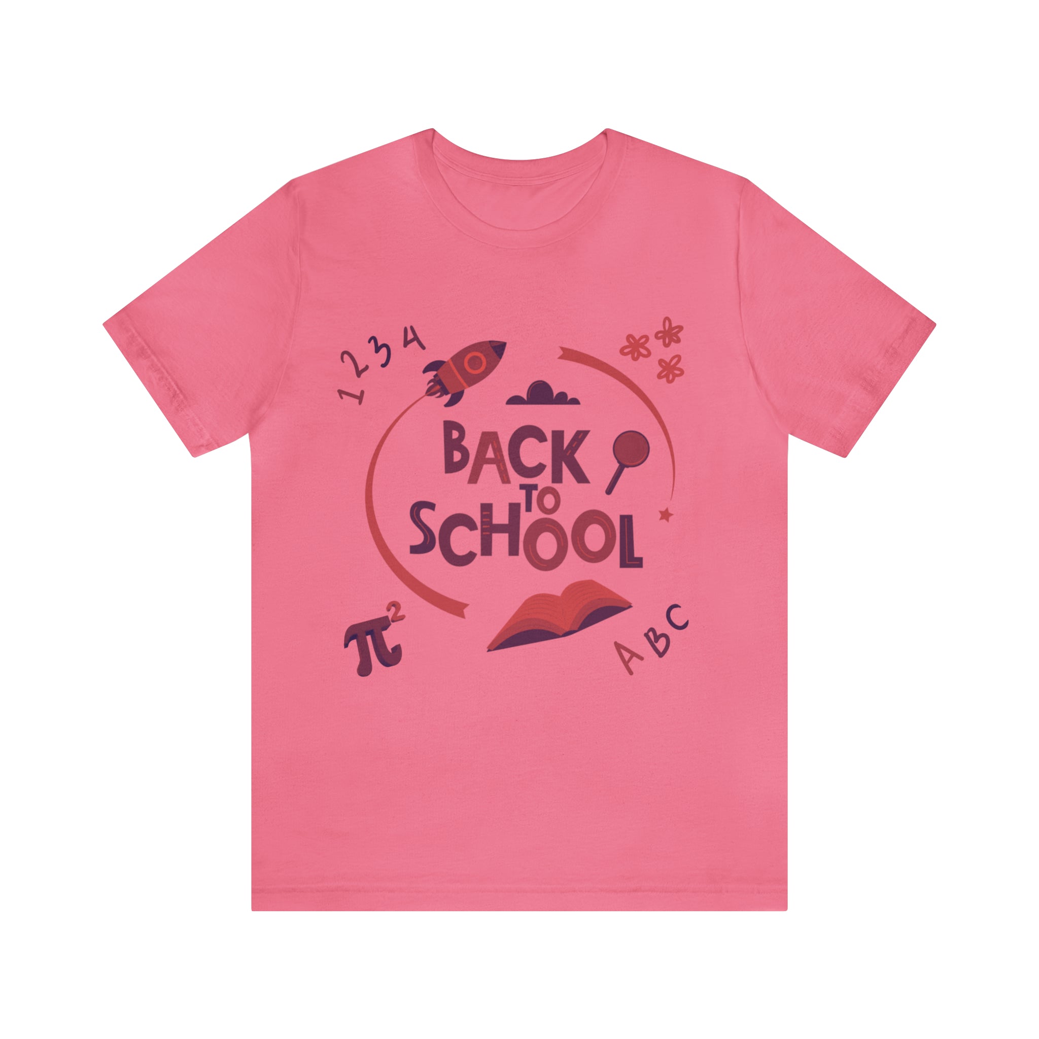 Back to School Subjects Shirt | Back to School Rocket Unisex T-Shirt