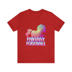 Fantasy Football Pink Shirt | Unicorn Fantasy Football Unisex T-Shirt