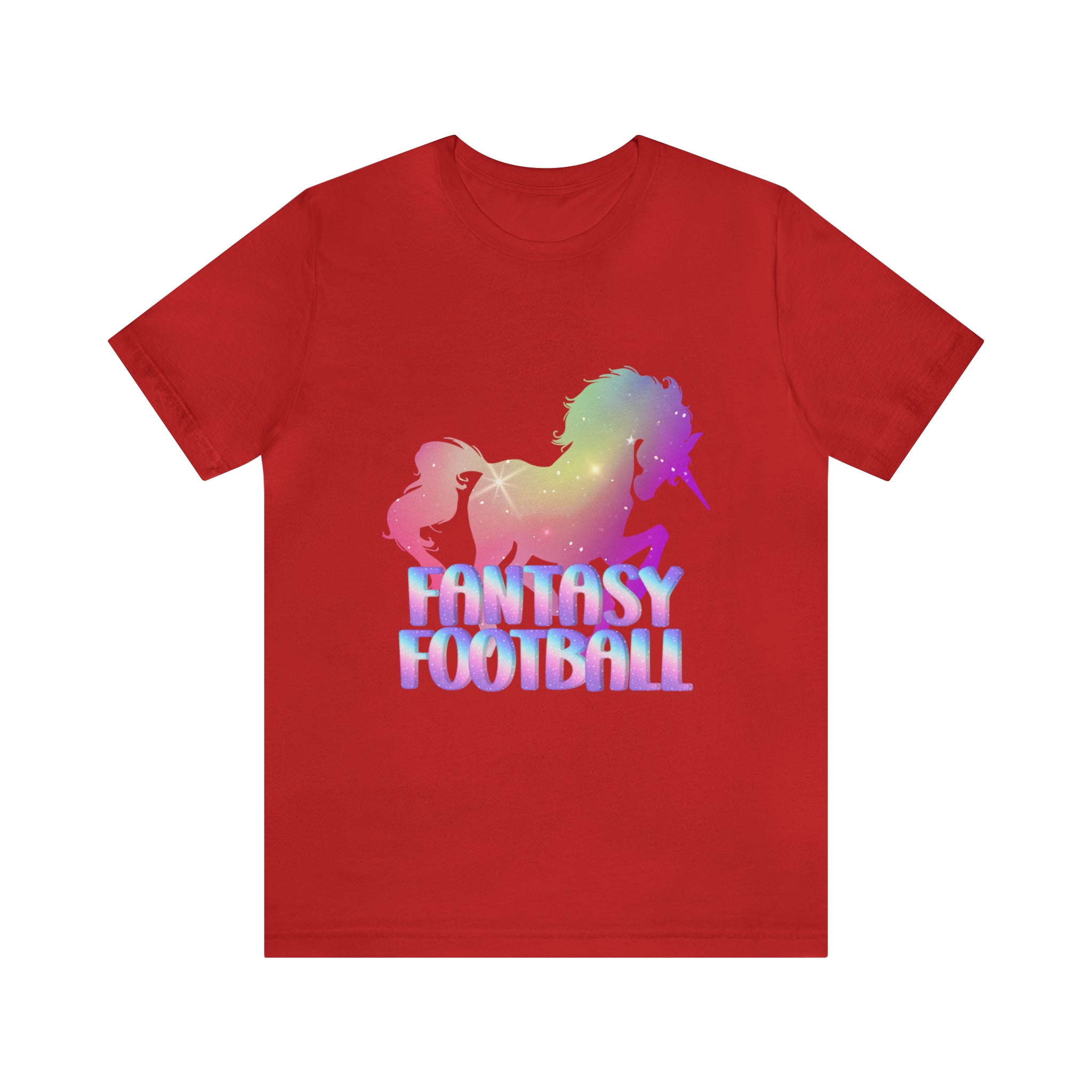 Fantasy Football Pink Shirt | Unicorn Fantasy Football Unisex T-Shirt
