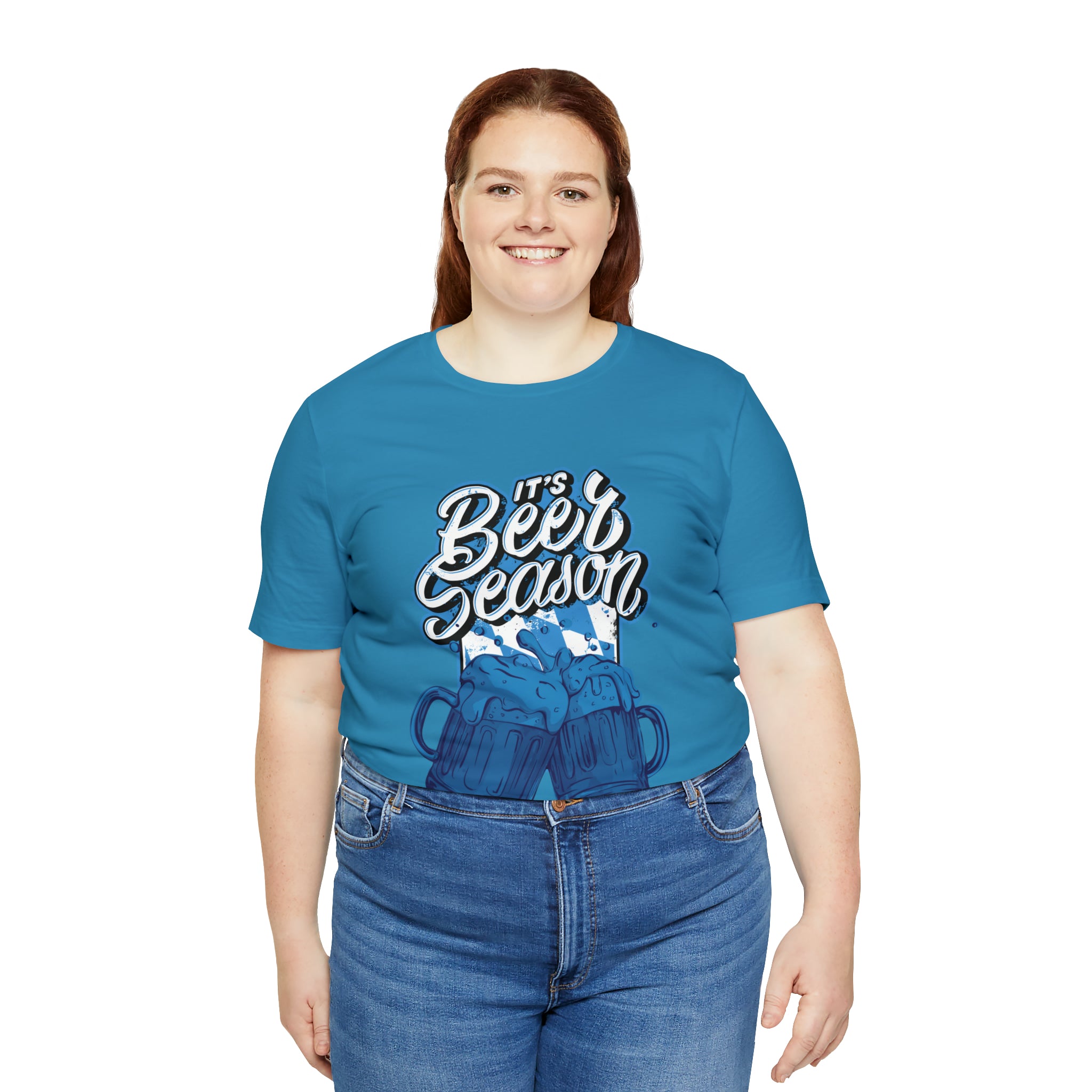 Beer Season Blue Shirt | Drink Beer Unisex T-Shirt