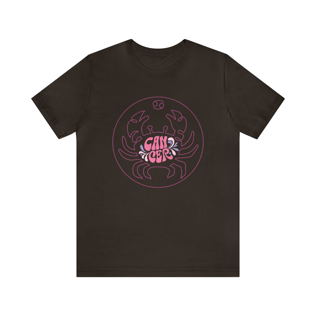 Cancer Crab Zodiac Graphics Shirt | Zodiac Sign Statement T-Shirt