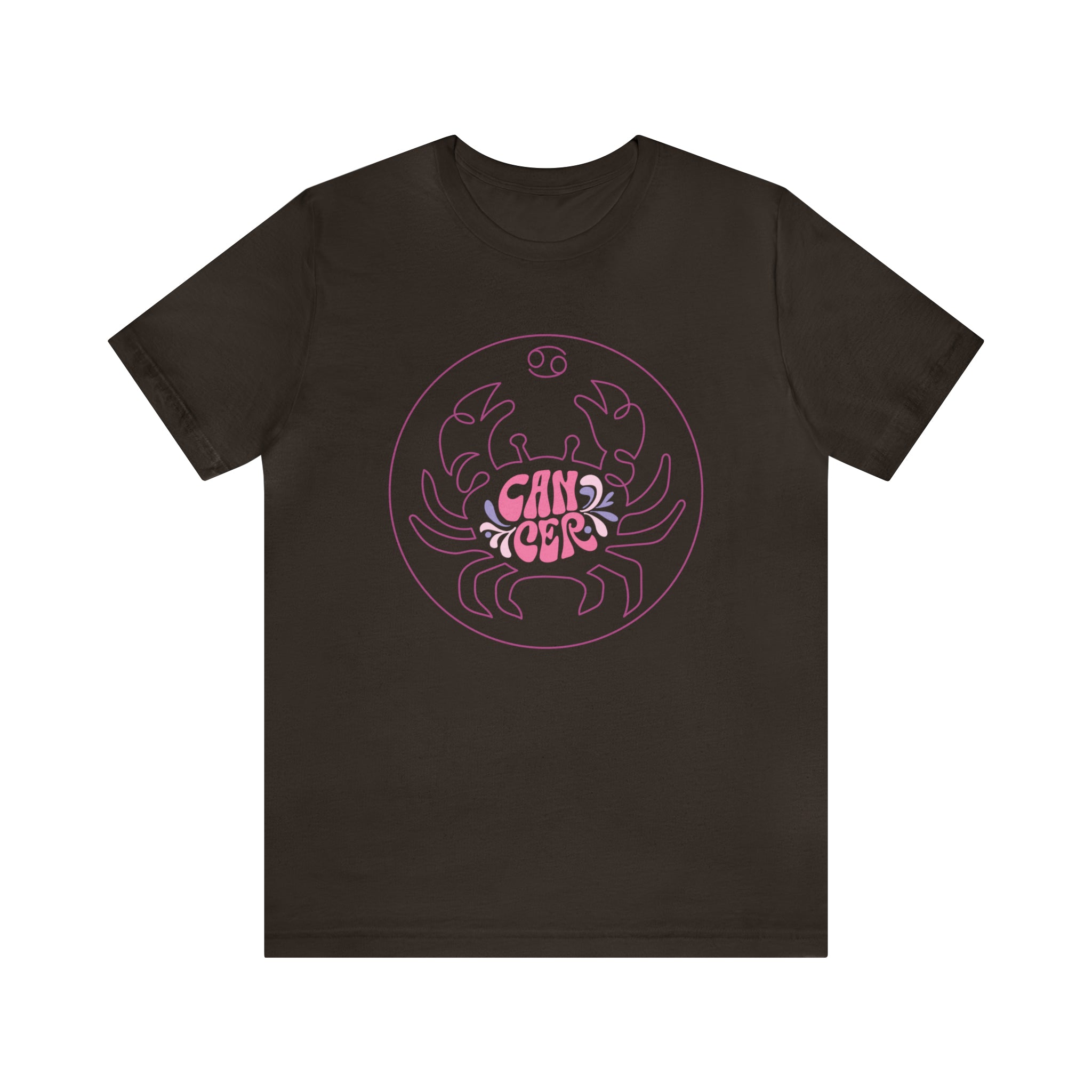 Cancer Crab Zodiac Graphics Shirt | Zodiac Sign Statement T-Shirt