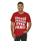 Prayer Over Panic Unisex Shirt | Religious Shirt for Prayers