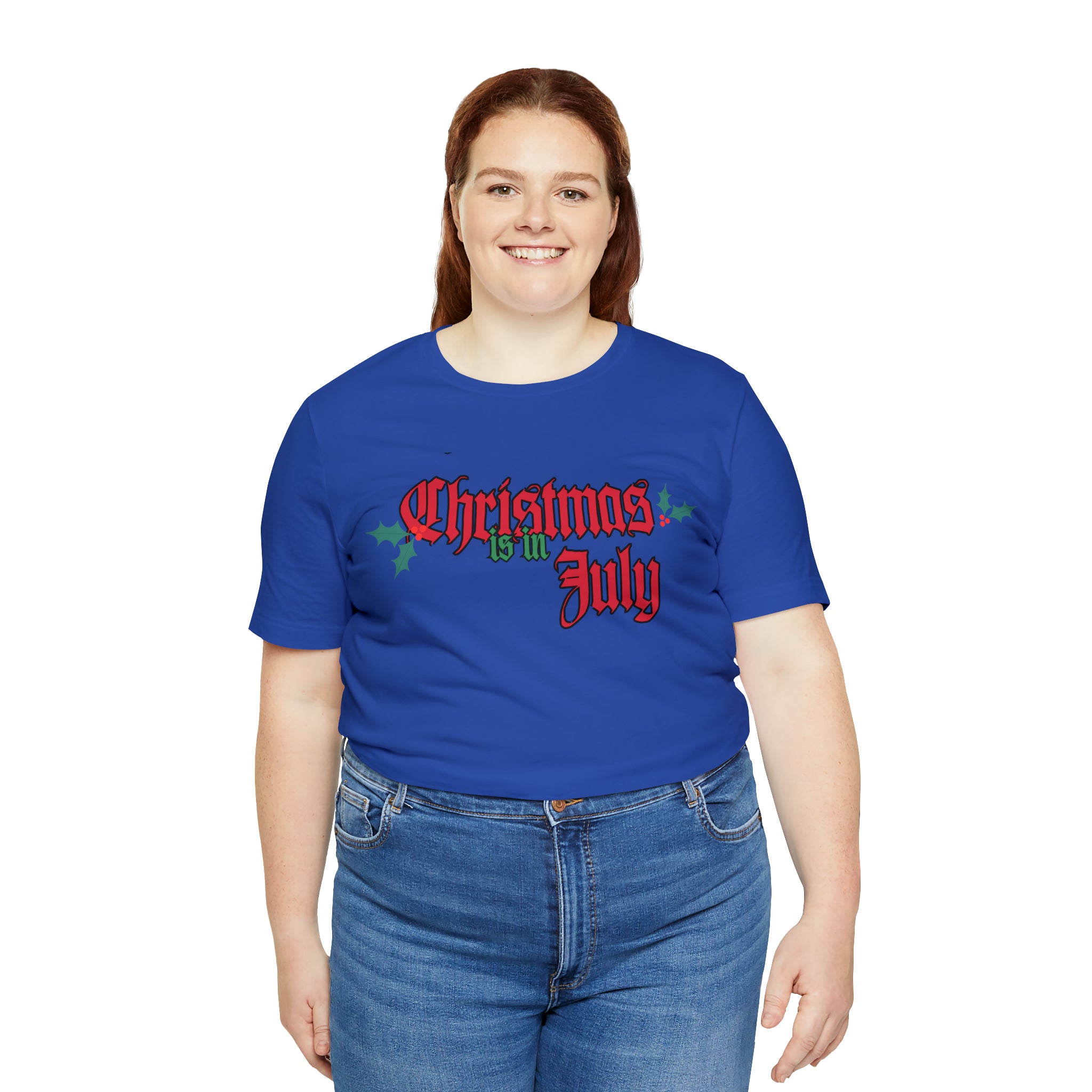 Christmas is in July Shirt | Christmas in July Statement T-Shirt