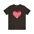 Family Reunion Heart Shirt | Family Love Unisex T-Shirt