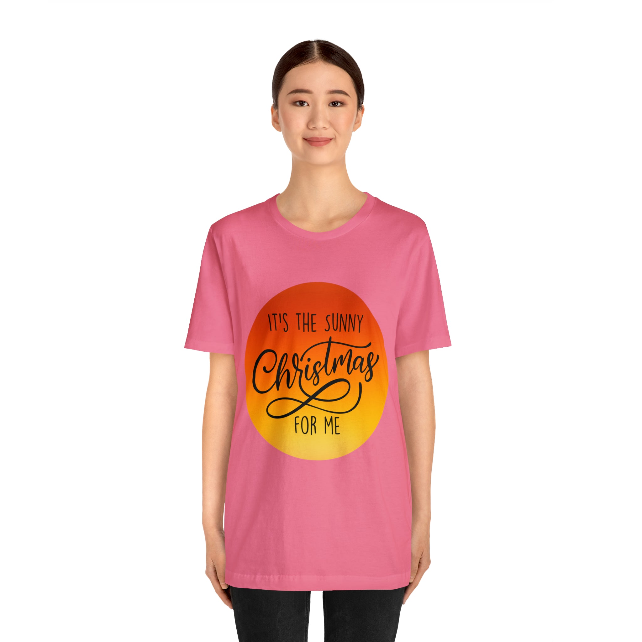Christmas in July Orange Shirt | Christmas in July Statement T-Shirt