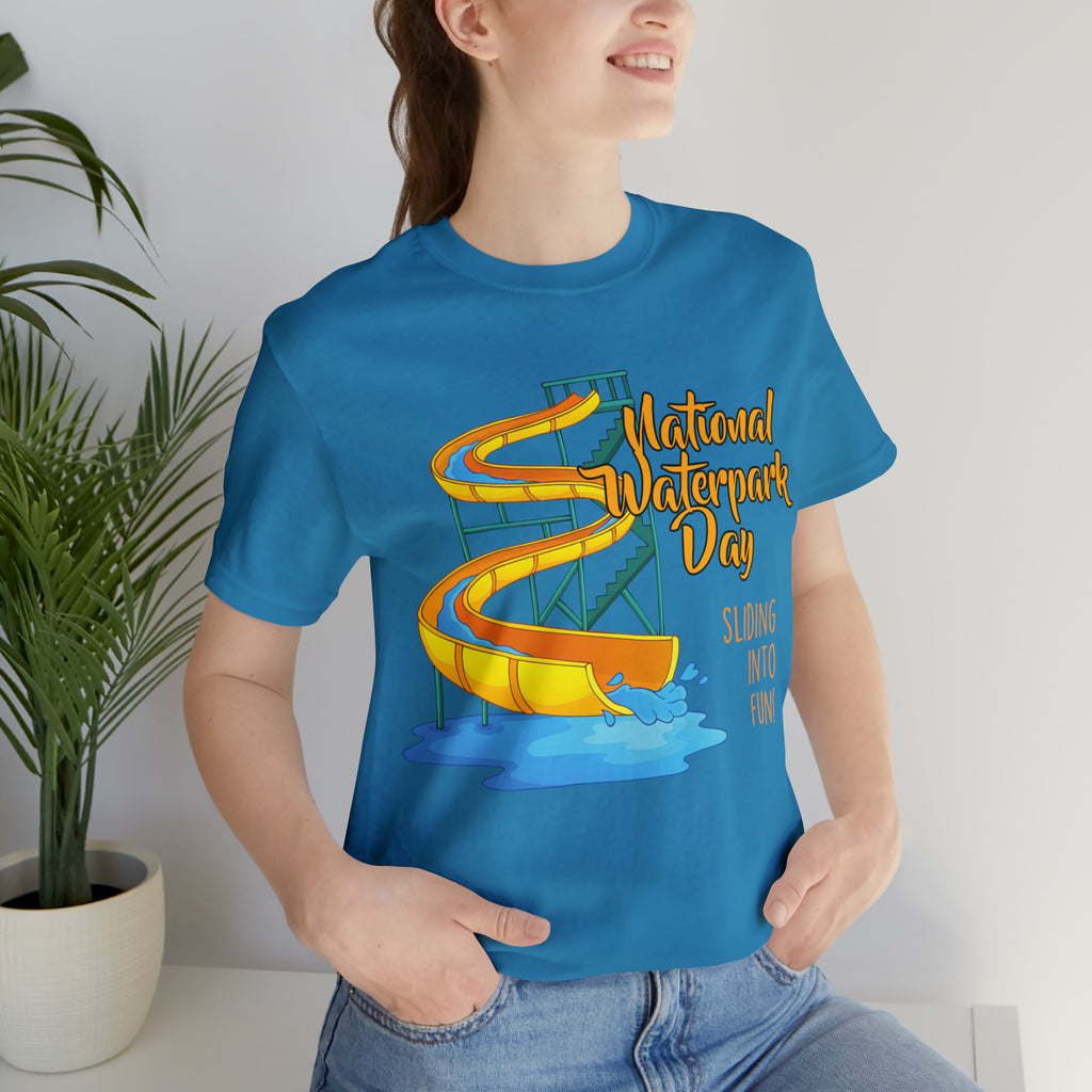 National Waterpark Day Shirt | Waterpark Slide Unisex T-Shirt