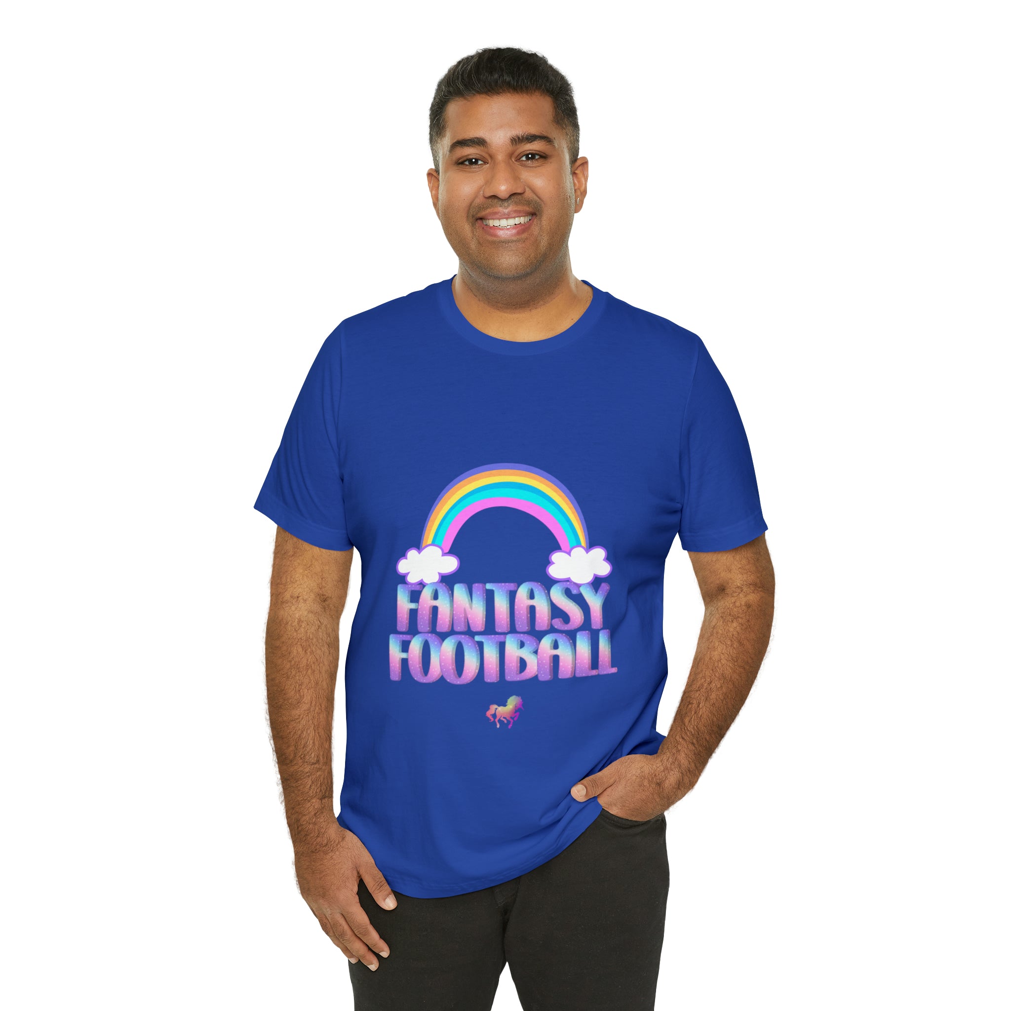 Cute Fantasy Football Shirt | Pink Cute Fantasy Football Unisex T-Shirt