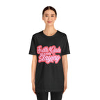 Slaying in Fourth Grade Shirt | Pink School Unisex T-Shirt
