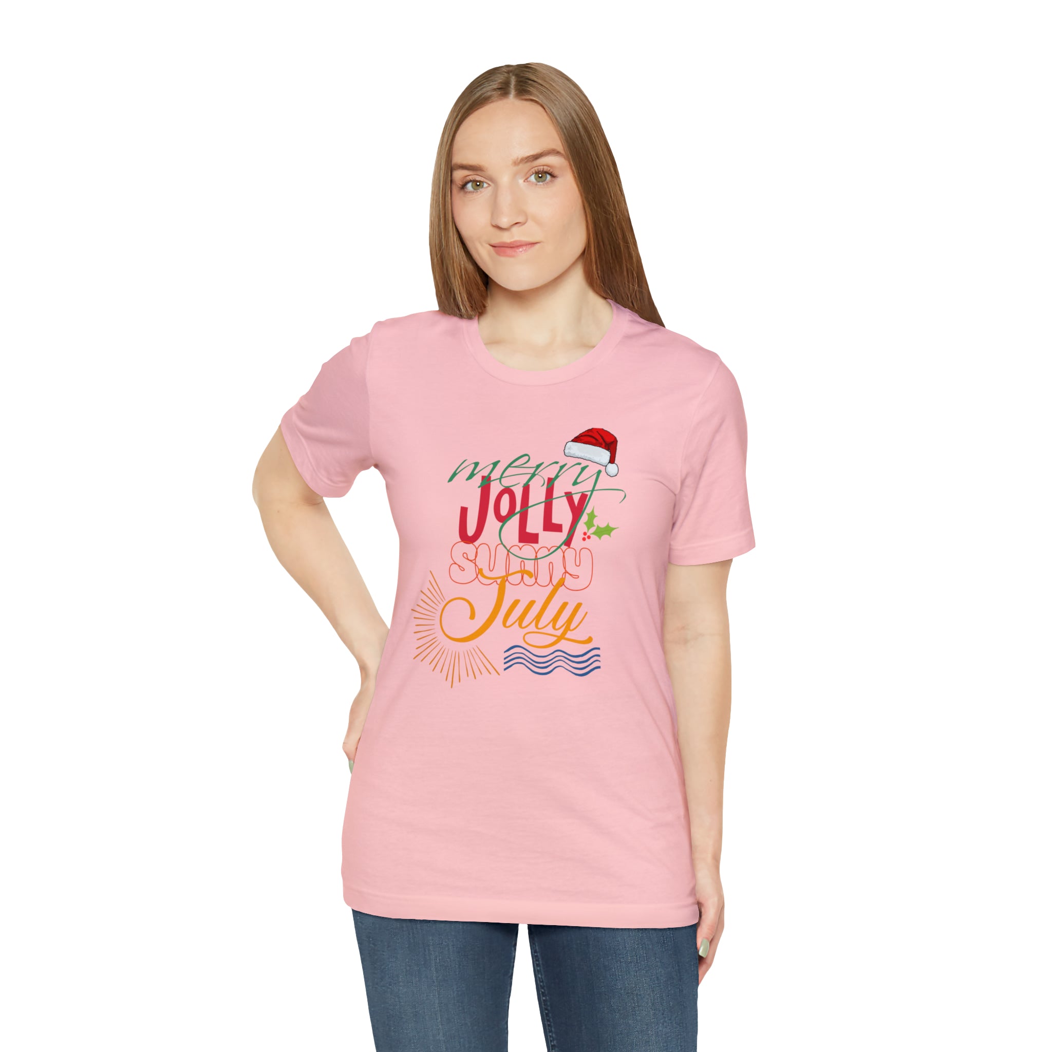 Merry Sunny July Shirt | Christmas in July Statement T-Shirt