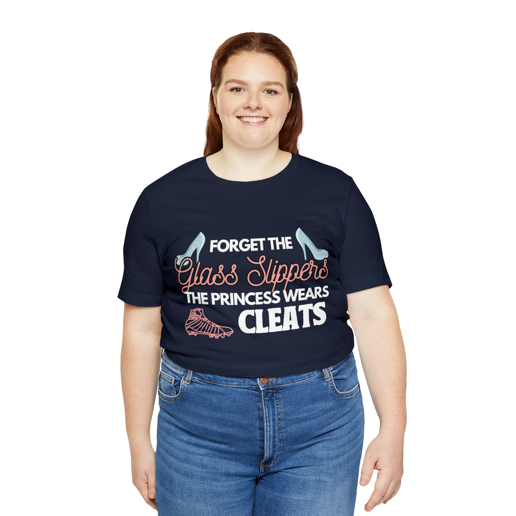 Soccer Princess Wears Cleats Shirt | Soccer Girl Women T-Shirt