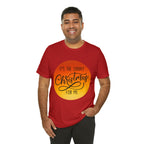 Christmas in July Orange Shirt | Christmas in July Statement T-Shirt