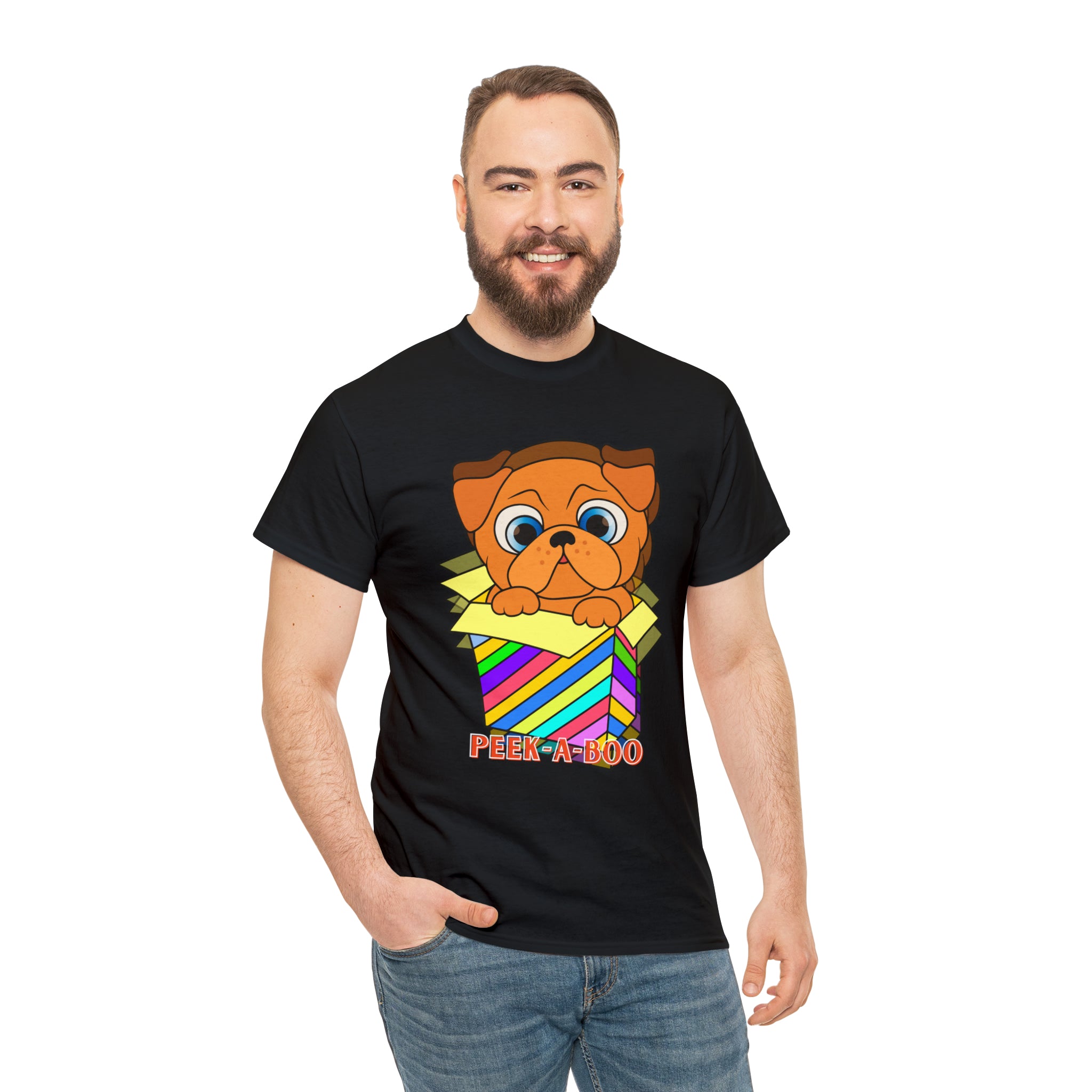 Peekaboo Shirt | Dog Lover Unisex T-Shirt